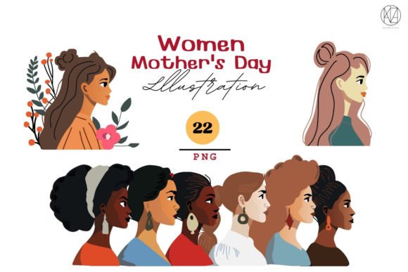 Celebrate Mom with Vintage Charm: 22 Sweet Illustrations