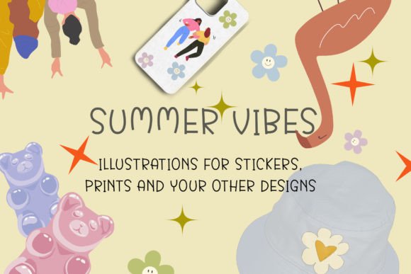 Infuse Your Projects with Sun-Drenched Energy: A Guide to Summer Vibes Illustrations