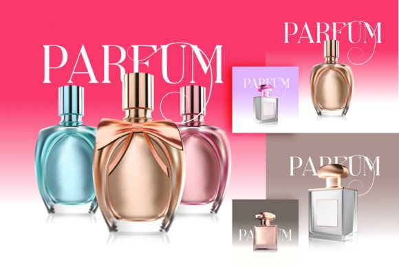 Luxury Eau De Parfum Illustrations: Elevate Your Visual Storytelling