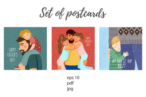 Stunning Vector Illustrations for Father's Day: A Designer's Toolkit